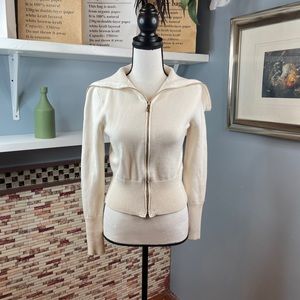 Zara wool Zip up sweater